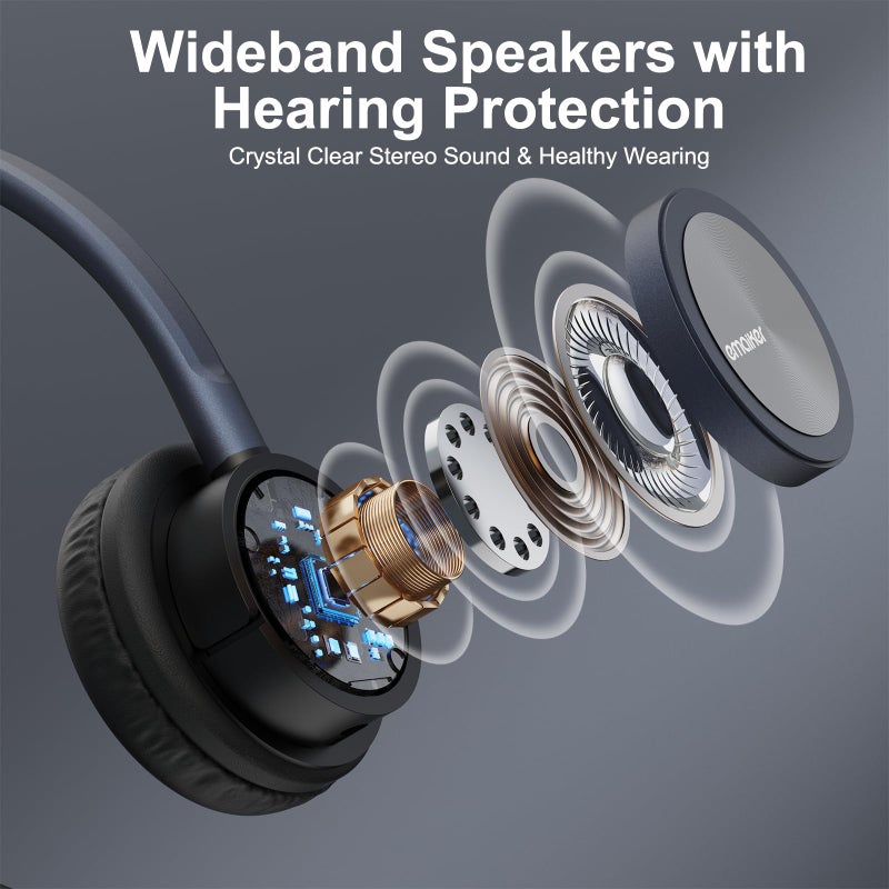 EMAIKER Cisco Landline Phone Headset One Ear Office Wired Telephone Headset with RJ9 Jack Works for Cisco CP-7841 7931G 7940 7941G 7942G 7945G 7960 7961G 7962G 7965G 7970 8841 8851 8961 etc - Image 4